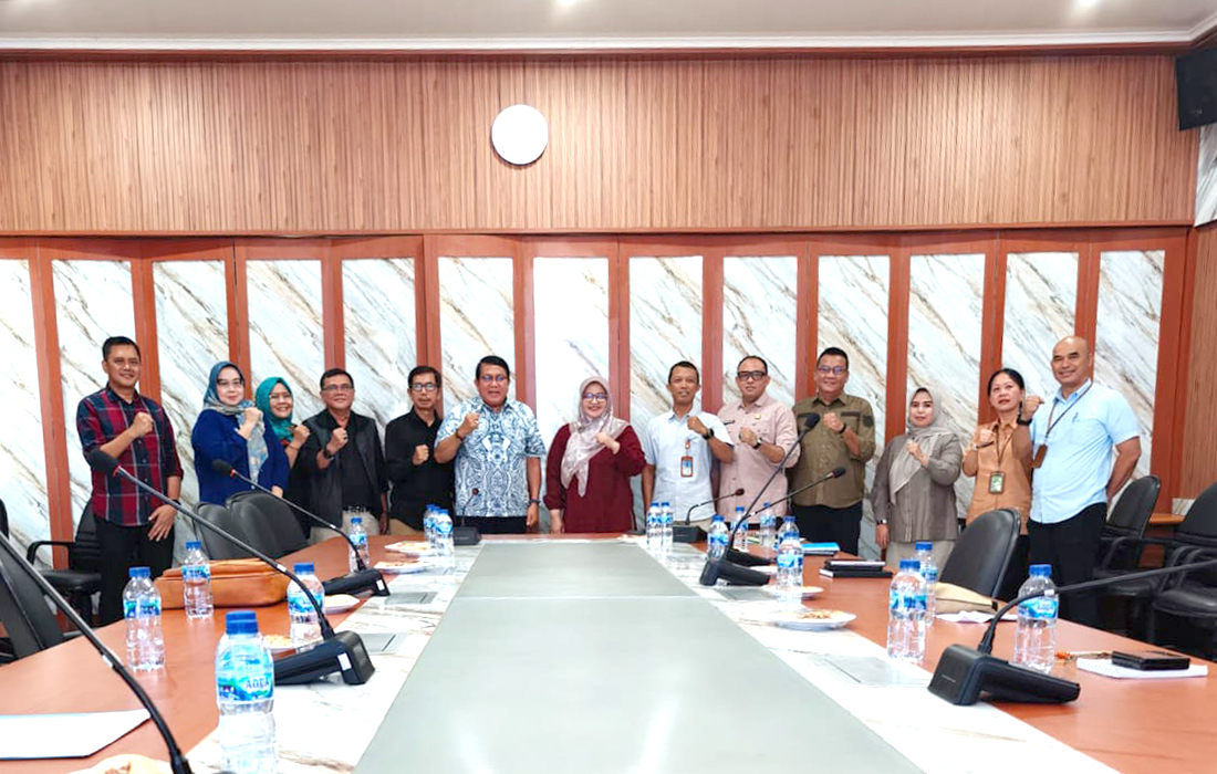 Rapat Pengurus DPK APINDO Kabupaten Bogor dengan Kepala Dinas Perdagangan dan Perindustrian Kabupaten Bogor